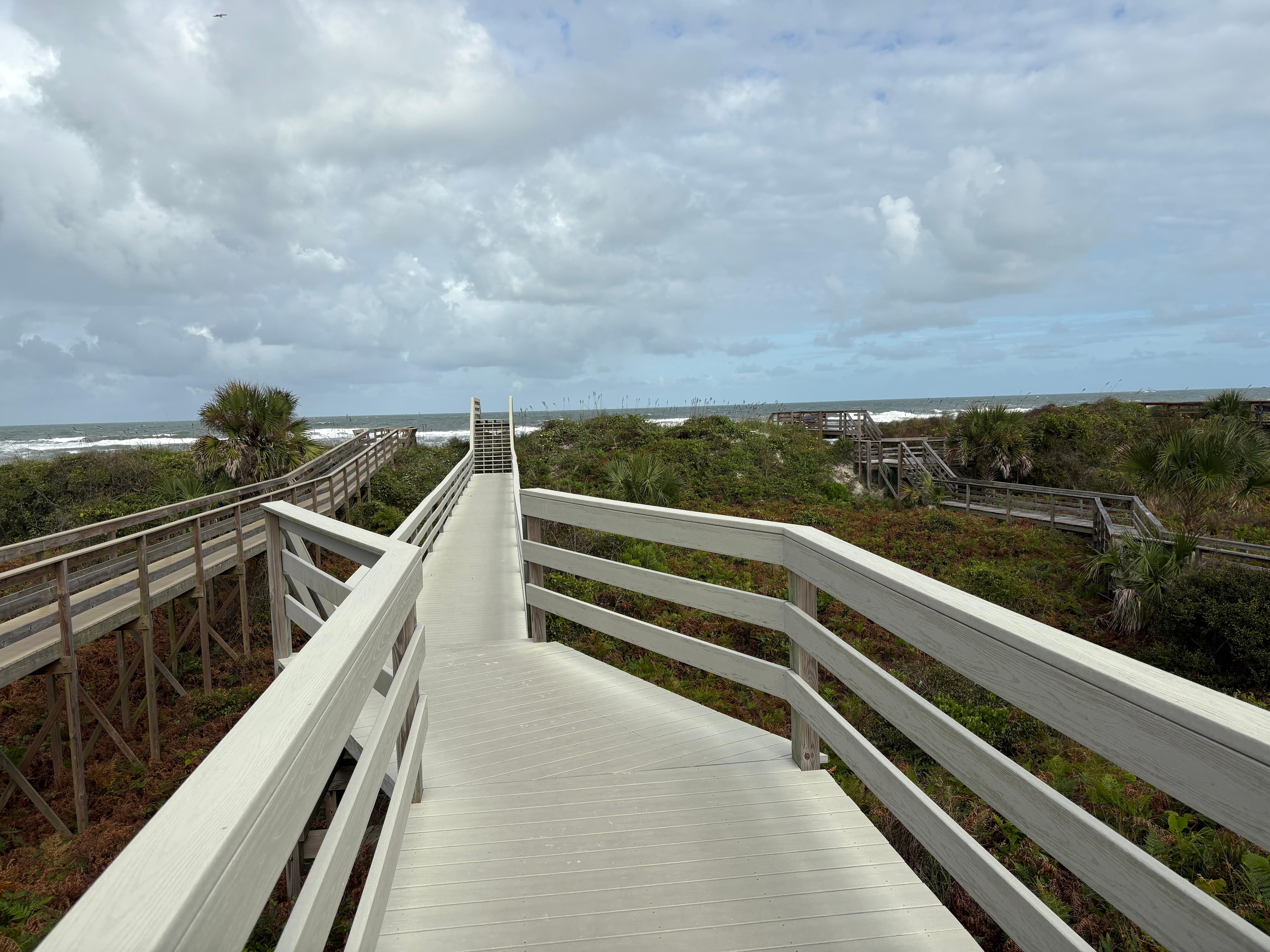 Boardwalk to the beach