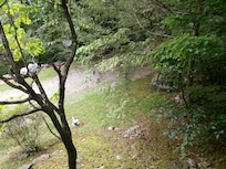 Overlook to the driveway