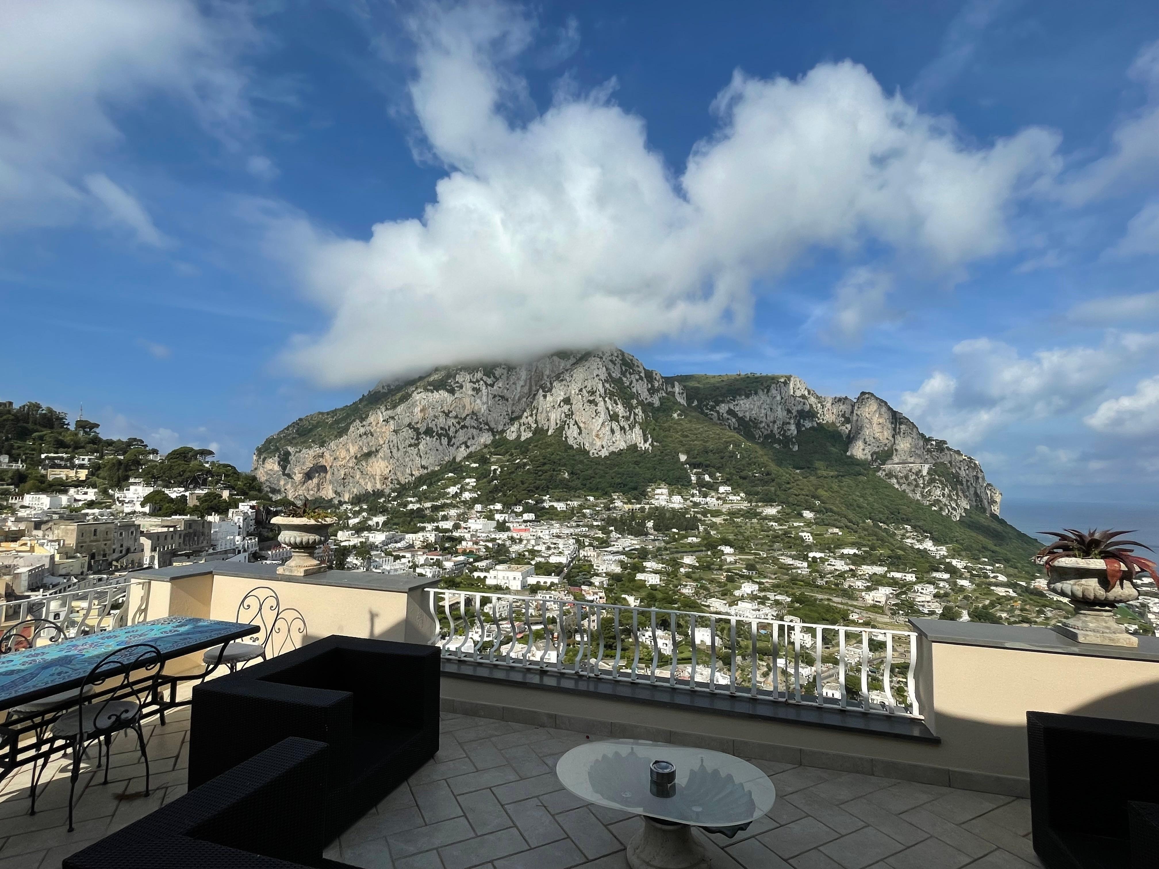 Monte Solaro from the Amazing Deck