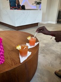 Welcome drinks