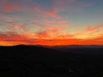 Last night sunset