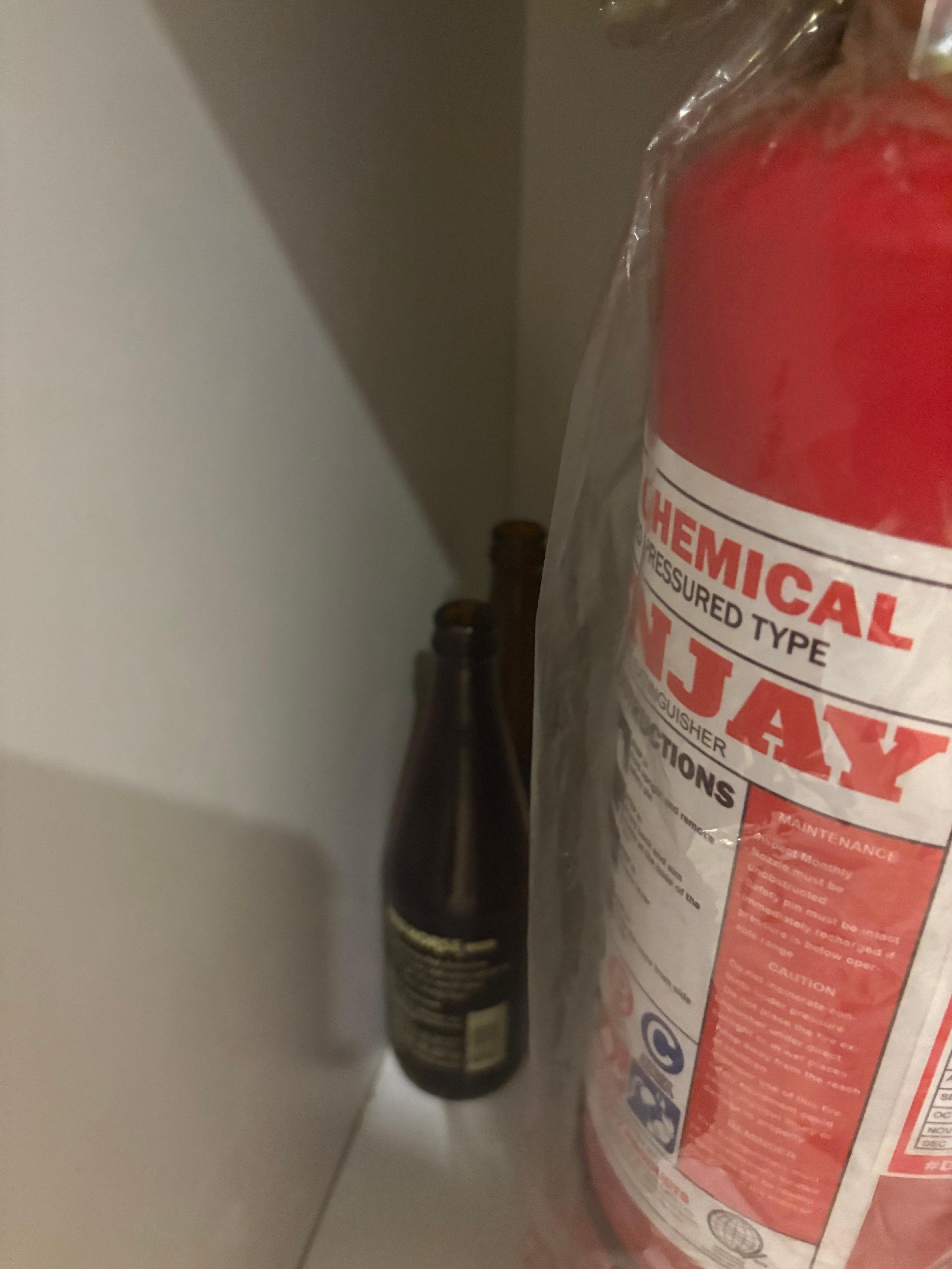 there were beer bottles under the sink when we checked in on Dec. 19, 2025.  