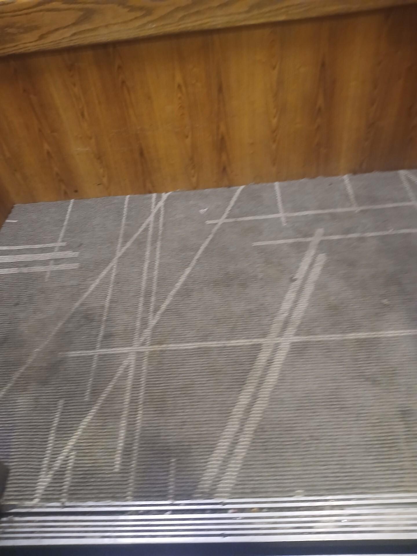 Elevator Carpet filthy