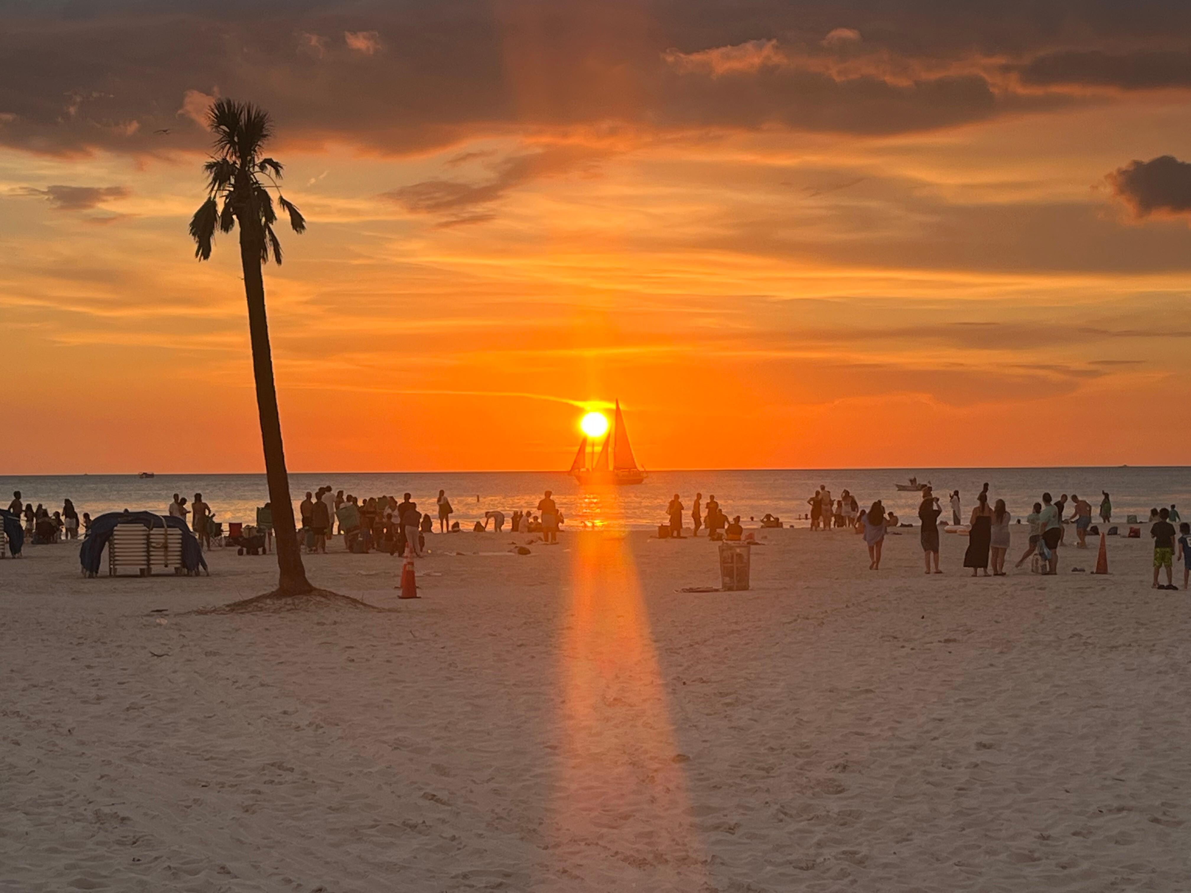 Sunset in Clearwater 