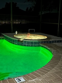 Very cool nights the week we were there. Heated pool and jacuzzi were awesome!
