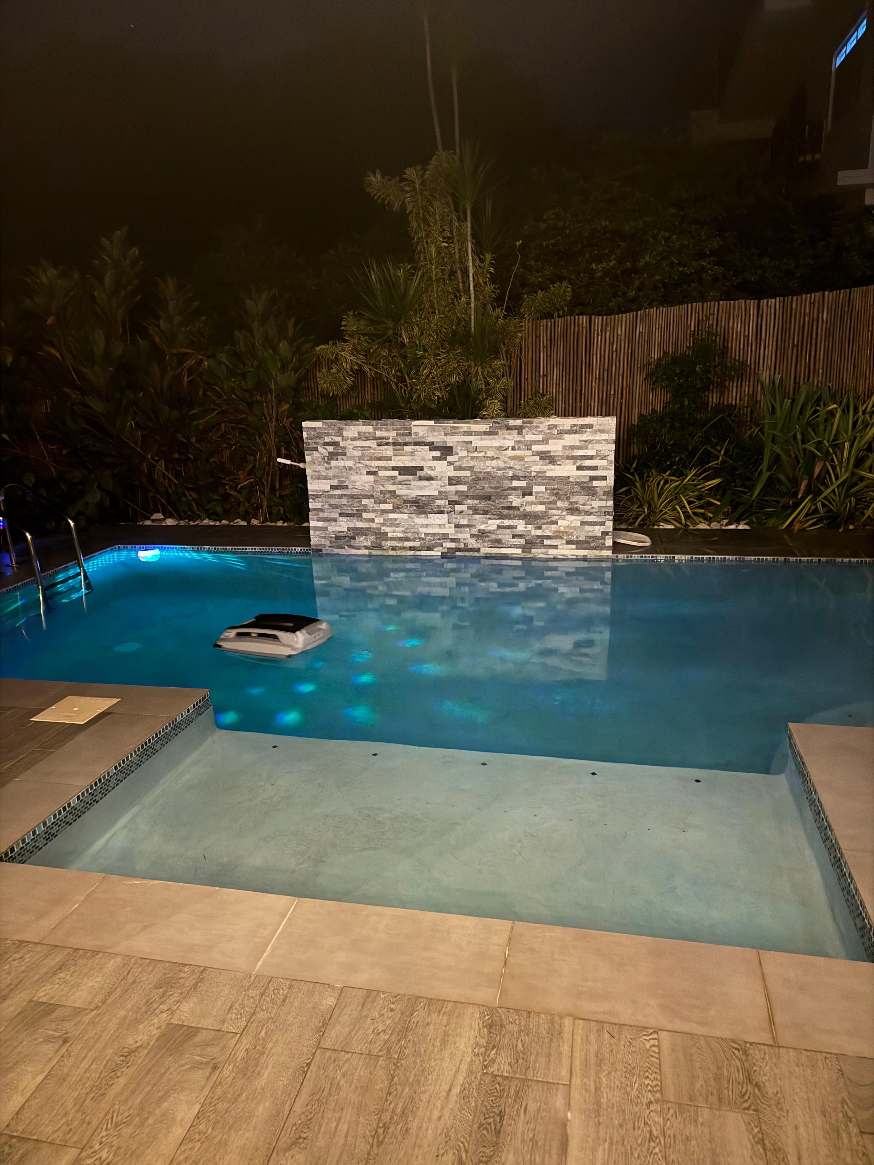 Great time in the pool!  