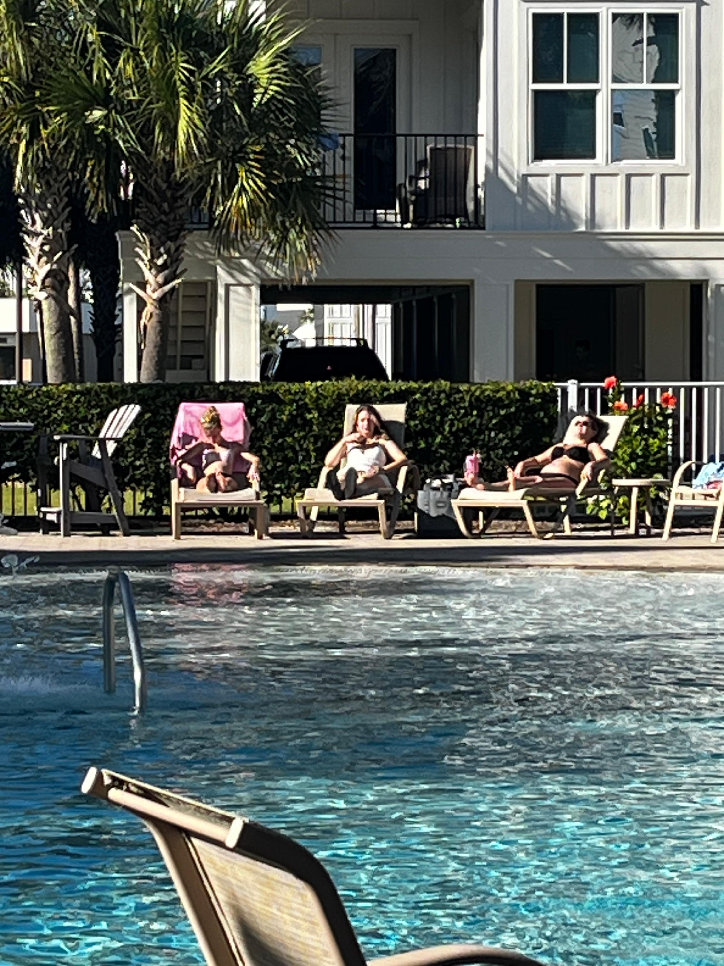 Good times at the pool