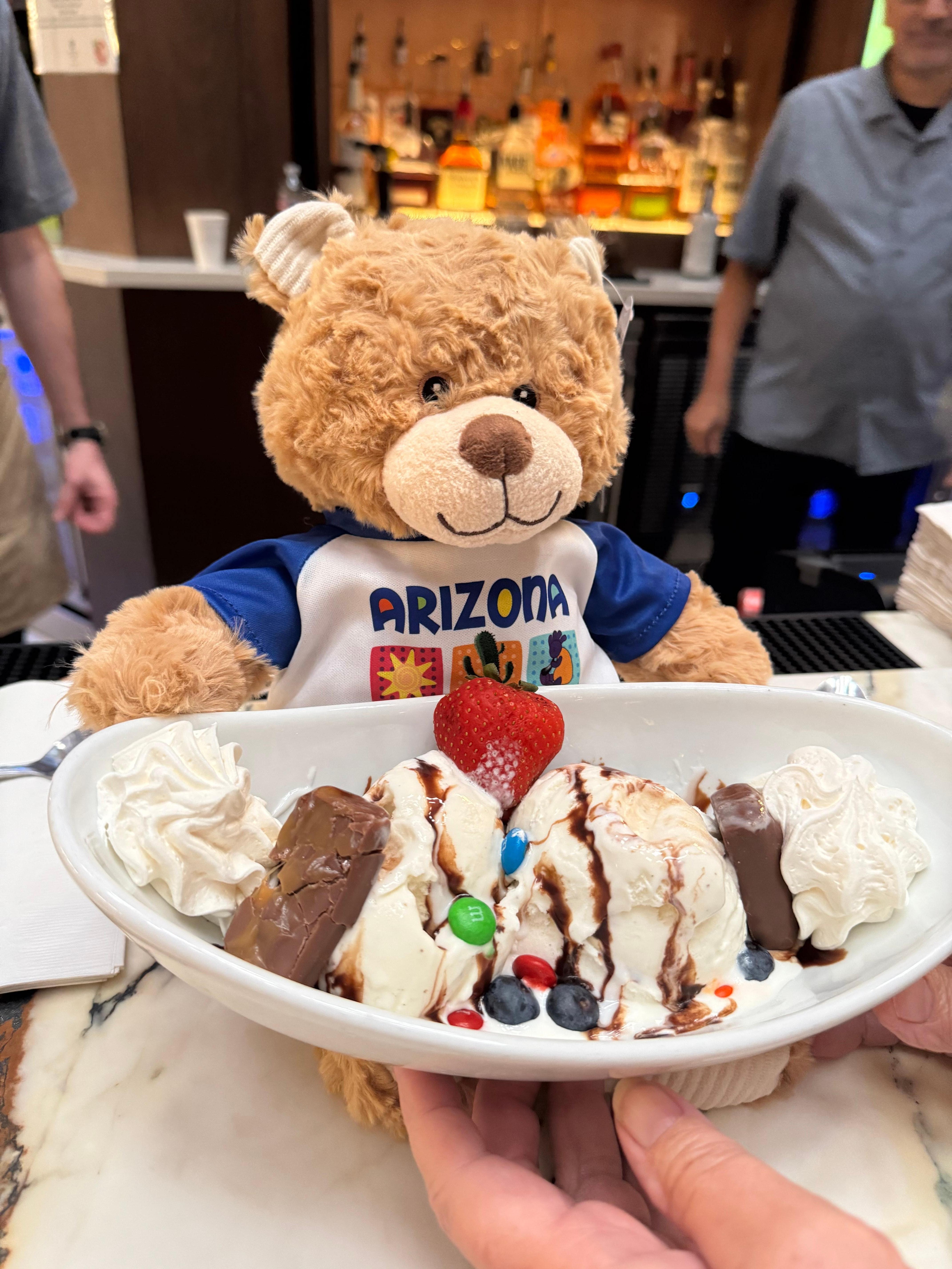 Just for fun they got creative with dessert