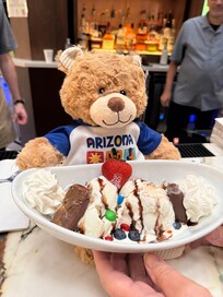 Just for fun they got creative with dessert