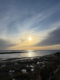 View from the harbour looking south
