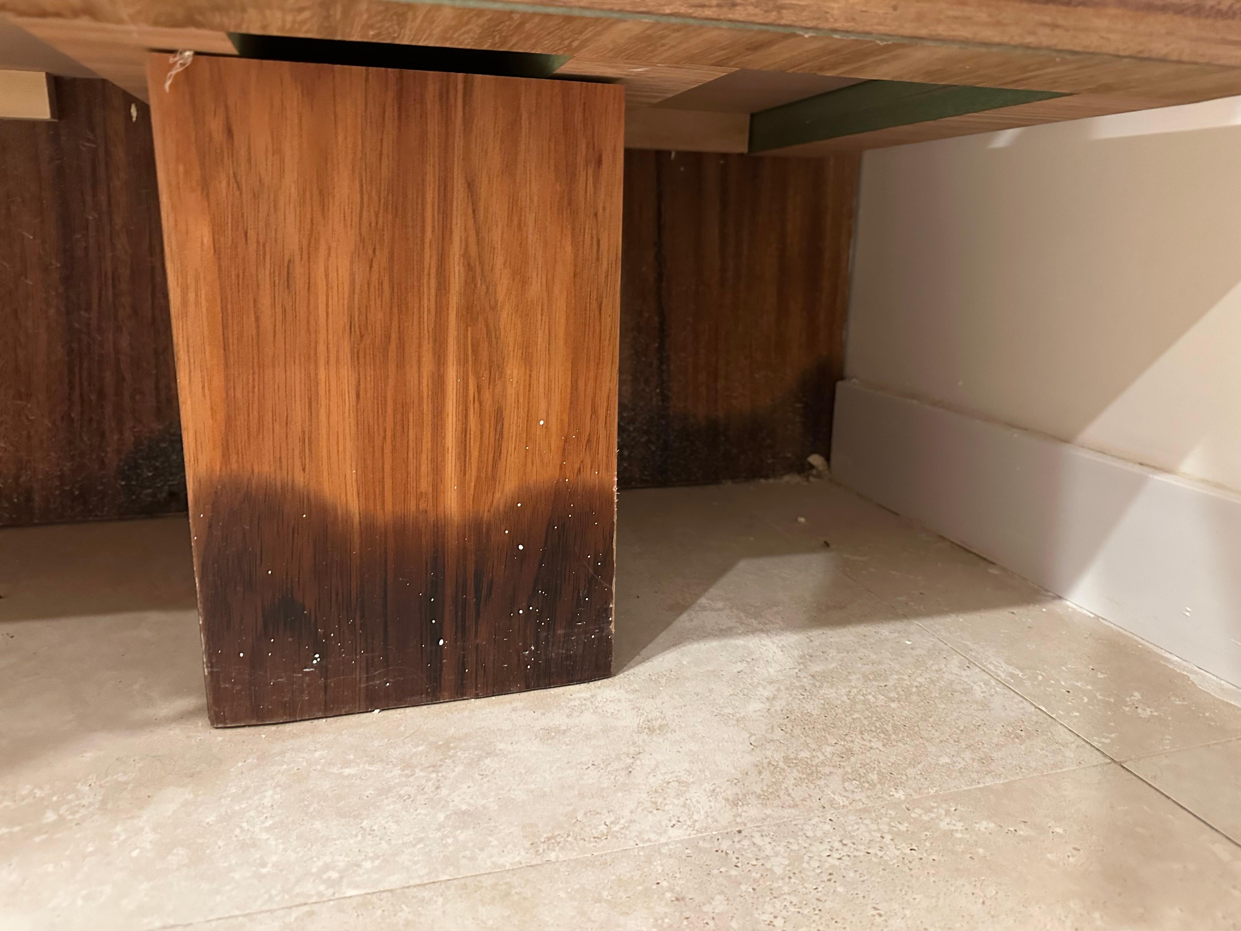 Water damage In Bathroom 