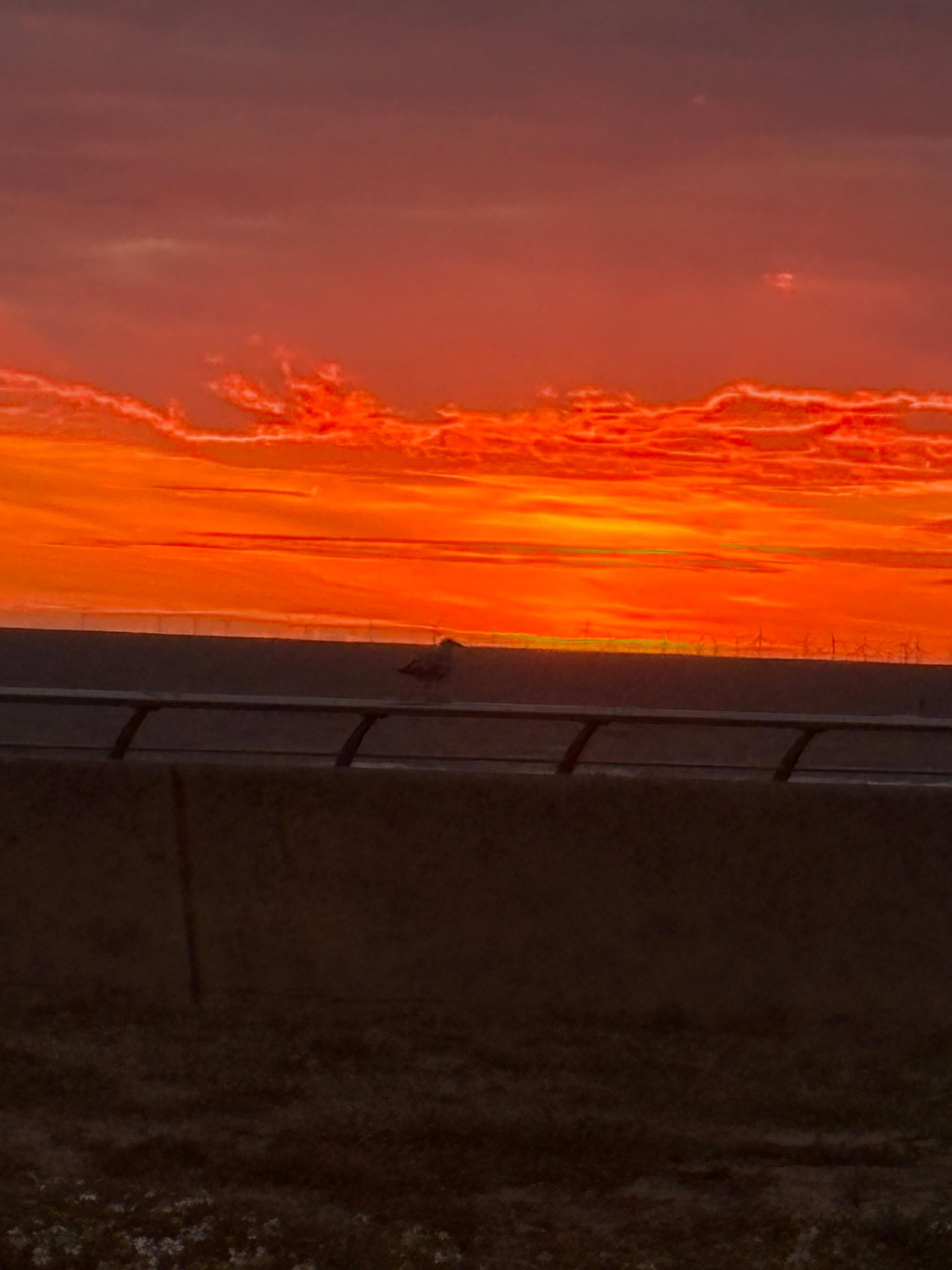 A lovely Blackpool sunset! 