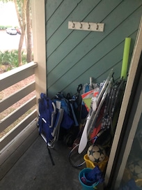 Extra stuff for the beach provided