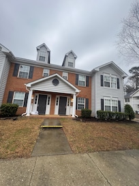 El frente del apartamento