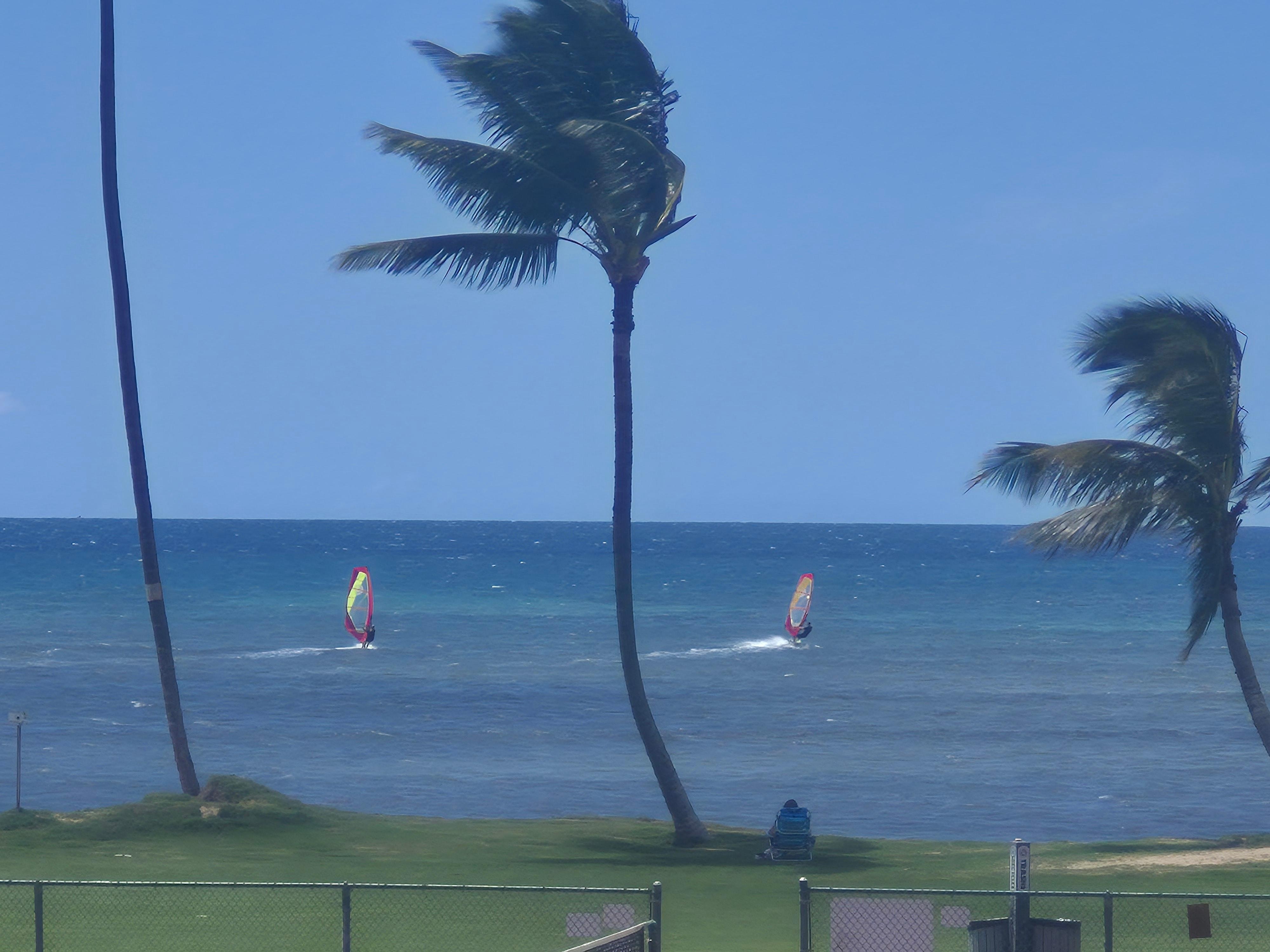 View from the lanai 