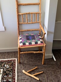Broken chair