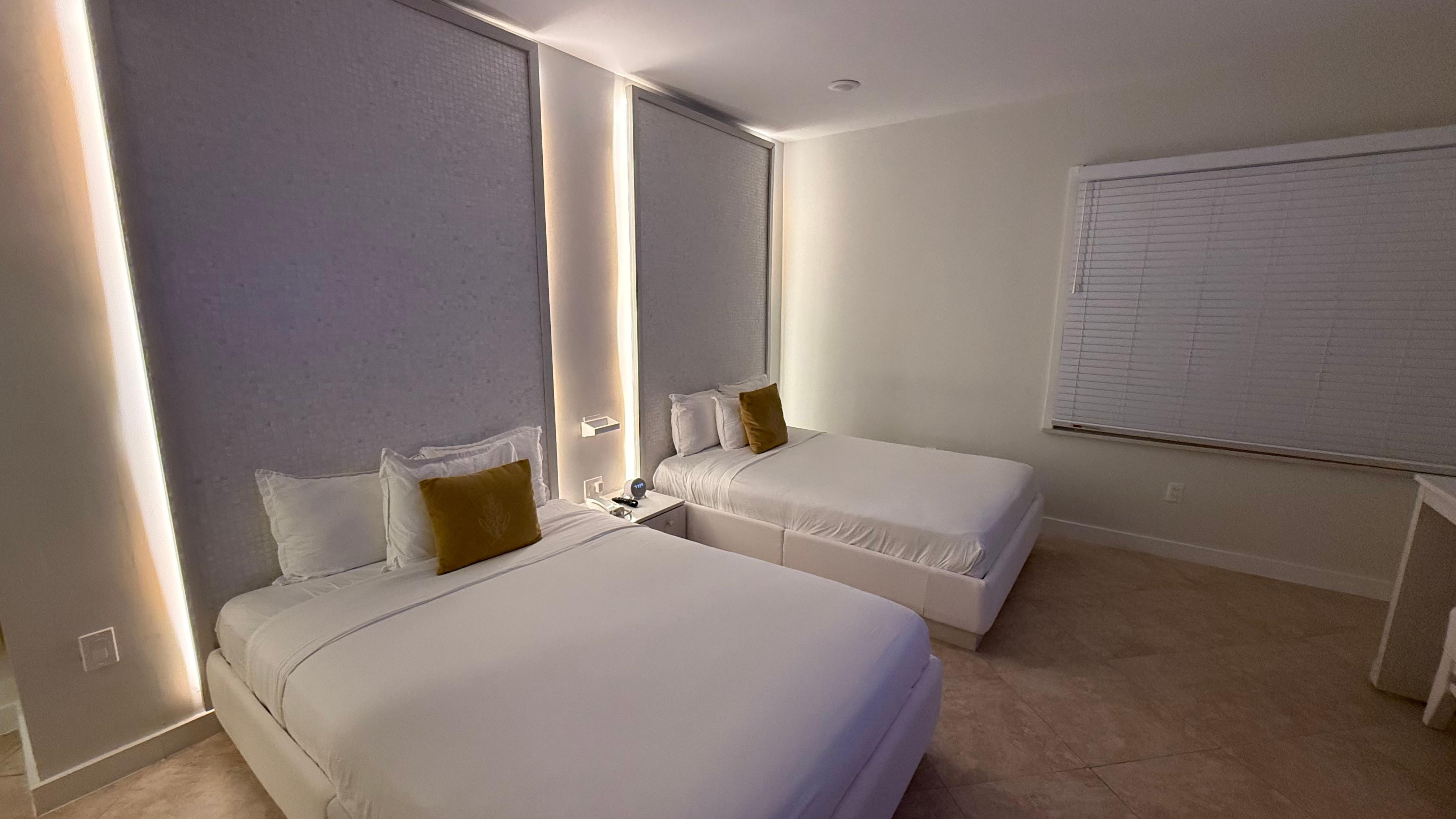 Double Bed Room... even though I booked a queen. 