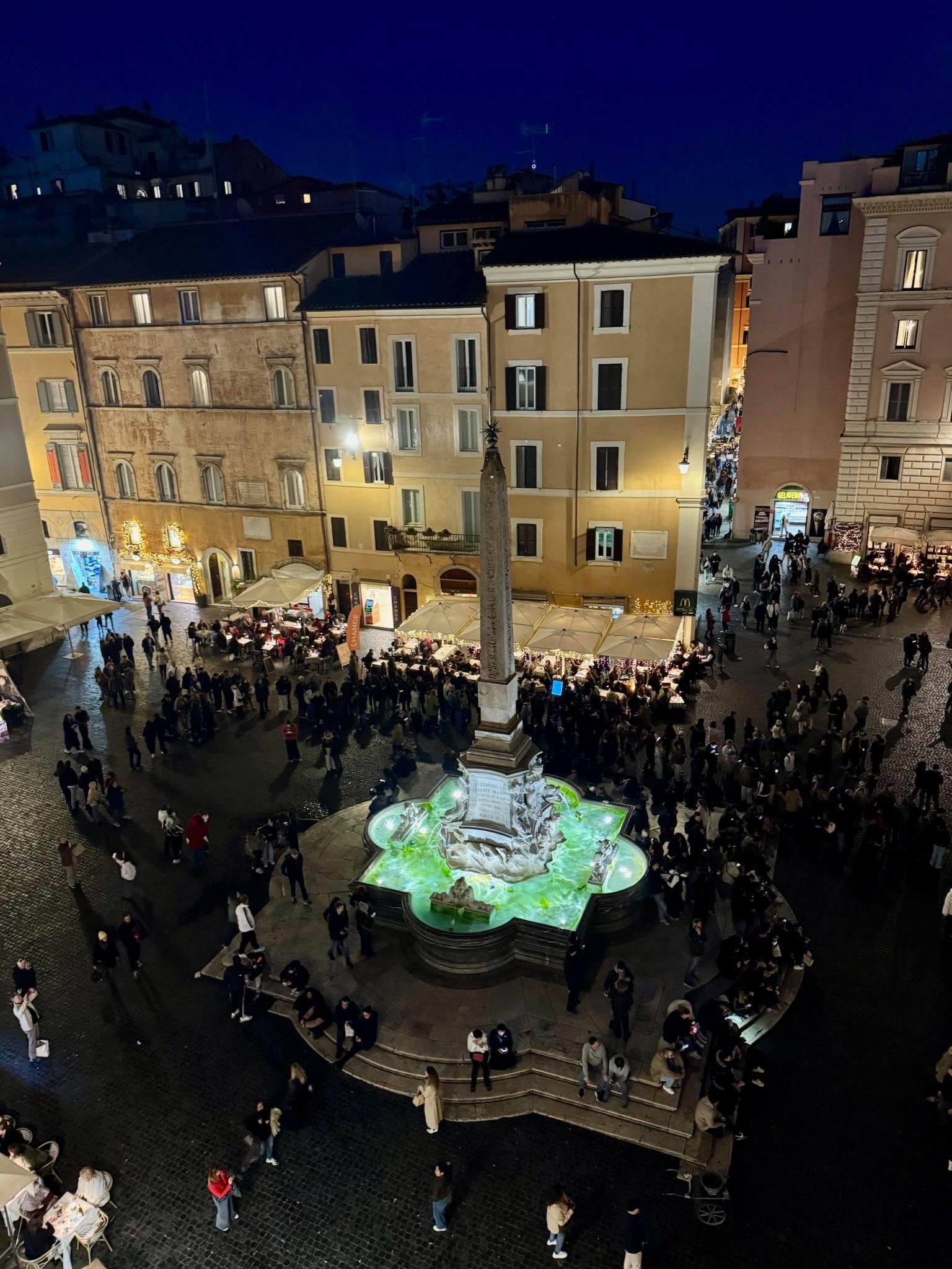 View from our window! 