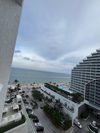 View from our balcony!
