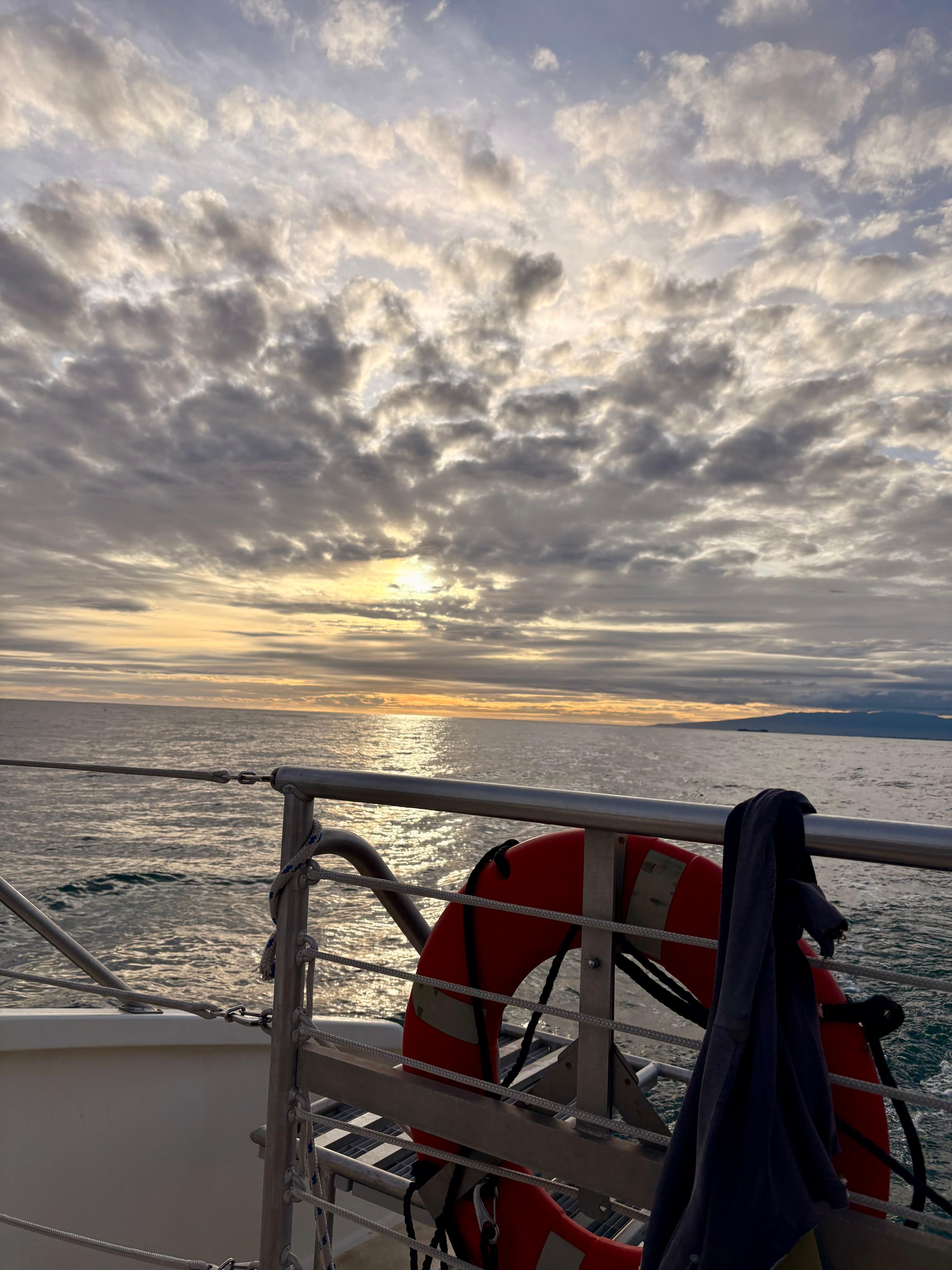 Ocean view from our boat ride 