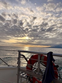 Ocean view from our boat ride