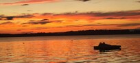 Sunset on the dock