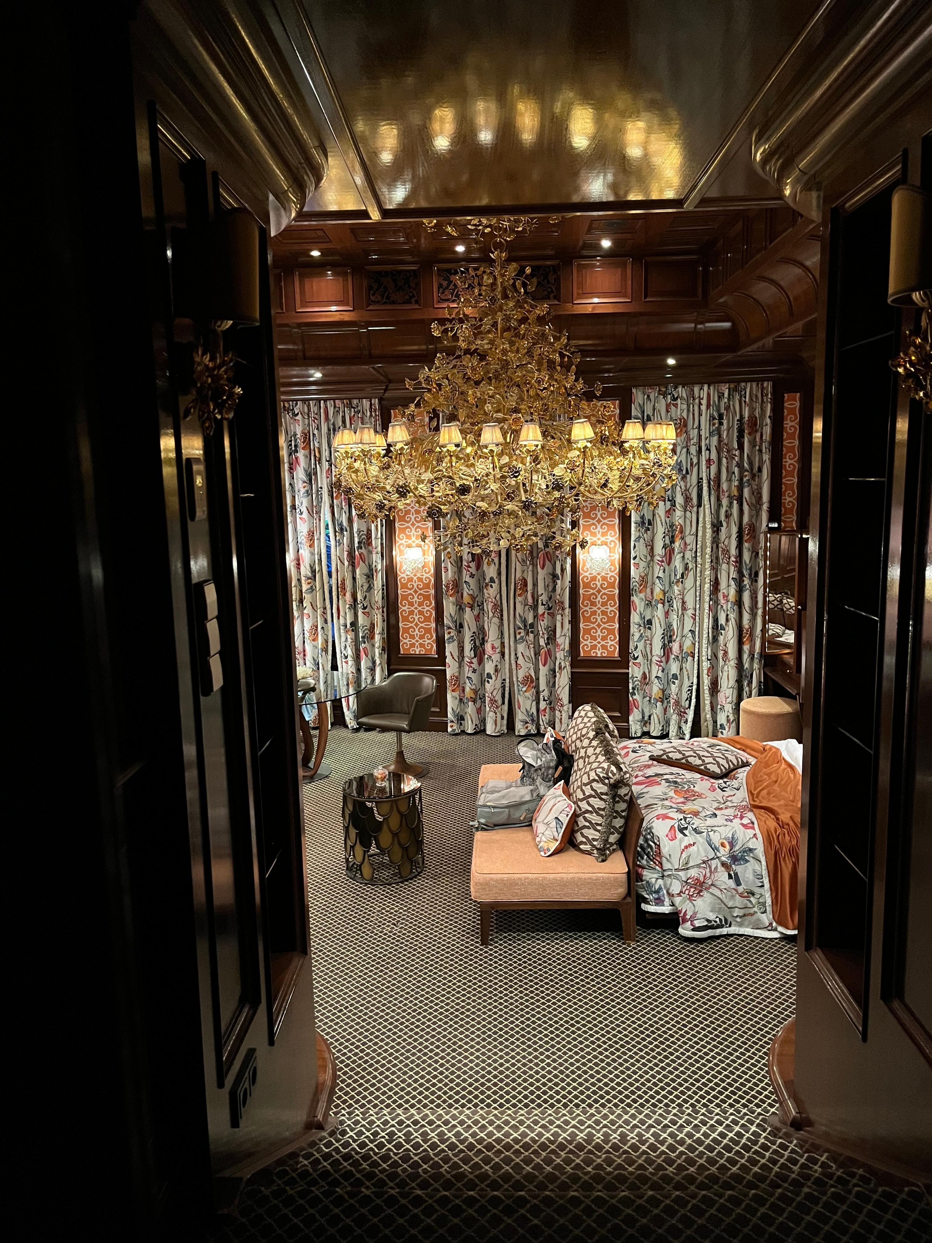 The entrance to our room. It was a suite.