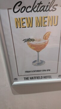 Honestly their cocktails are awesome. Look out for the 2 for 1 at certain periods.