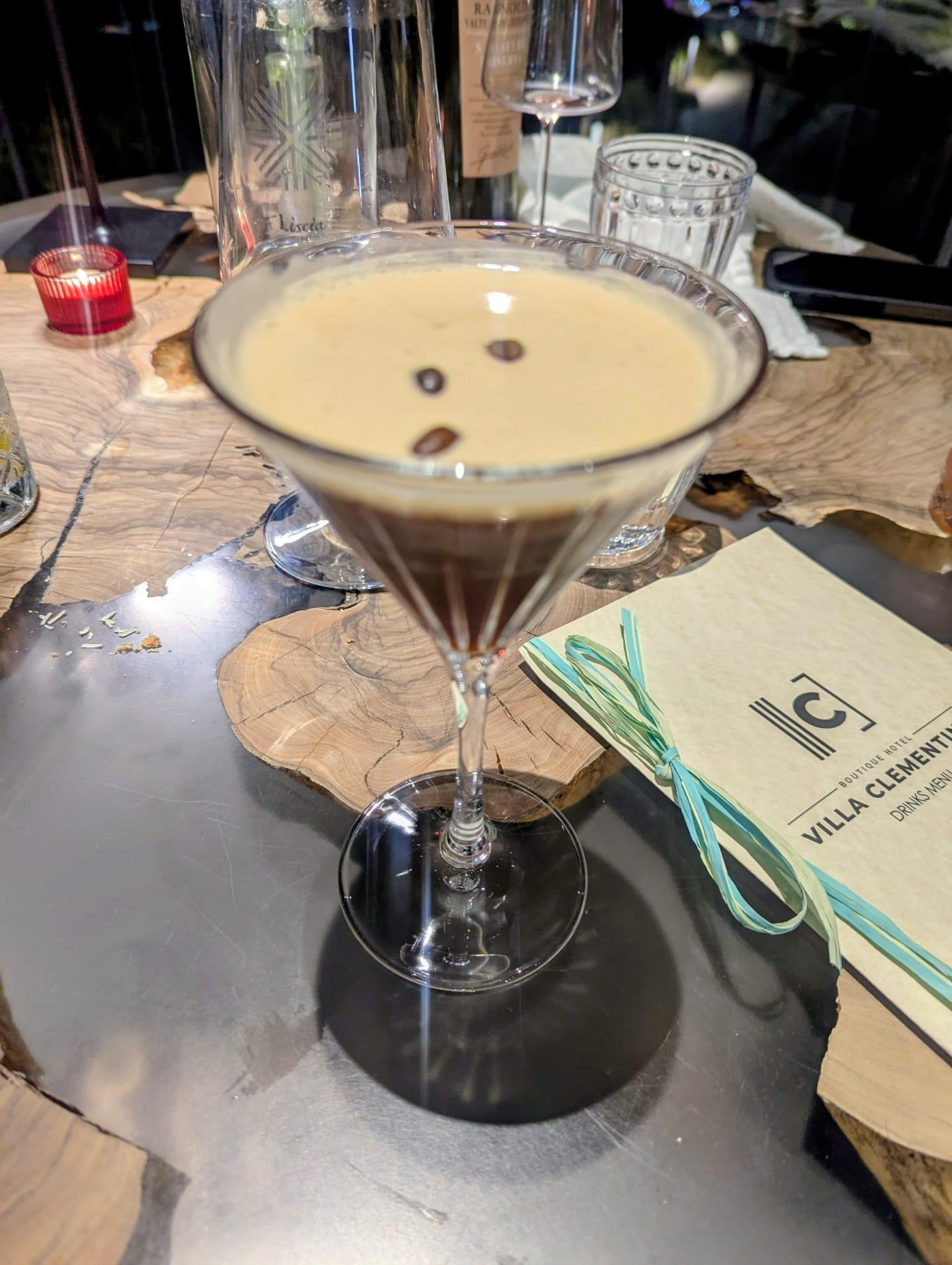 Espresso Martini - a must
