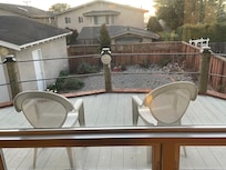View of back yard