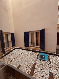 pictures from our window that is supposed to be the inner courtyard
