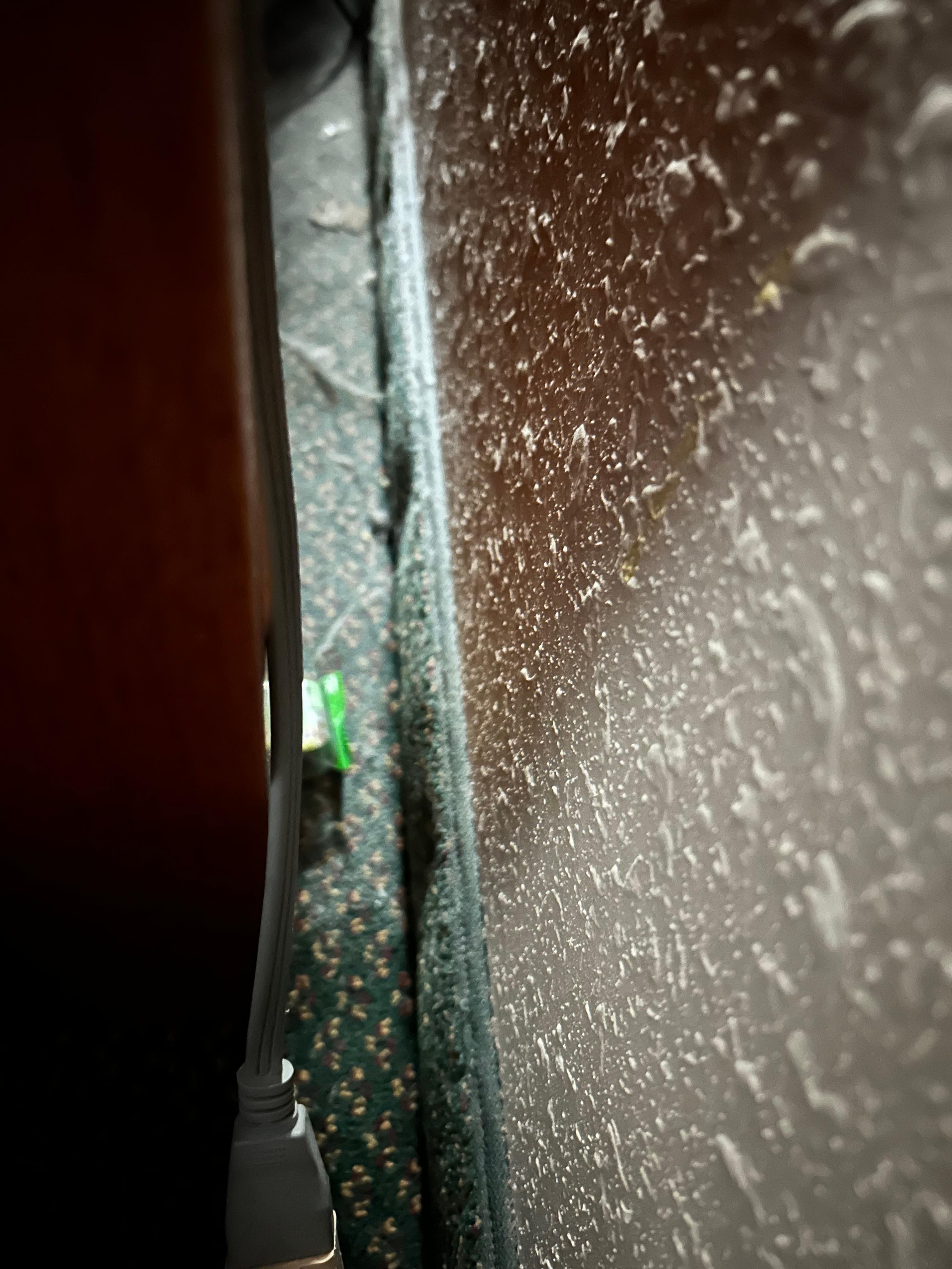 Around all furniture 