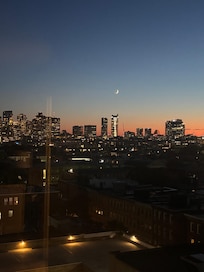 Room view of Boston.