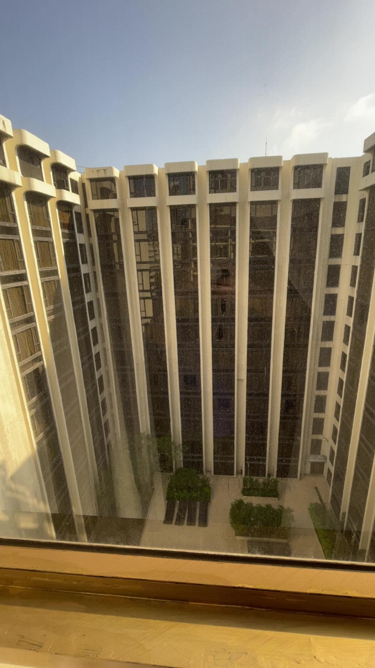 The view from my room.