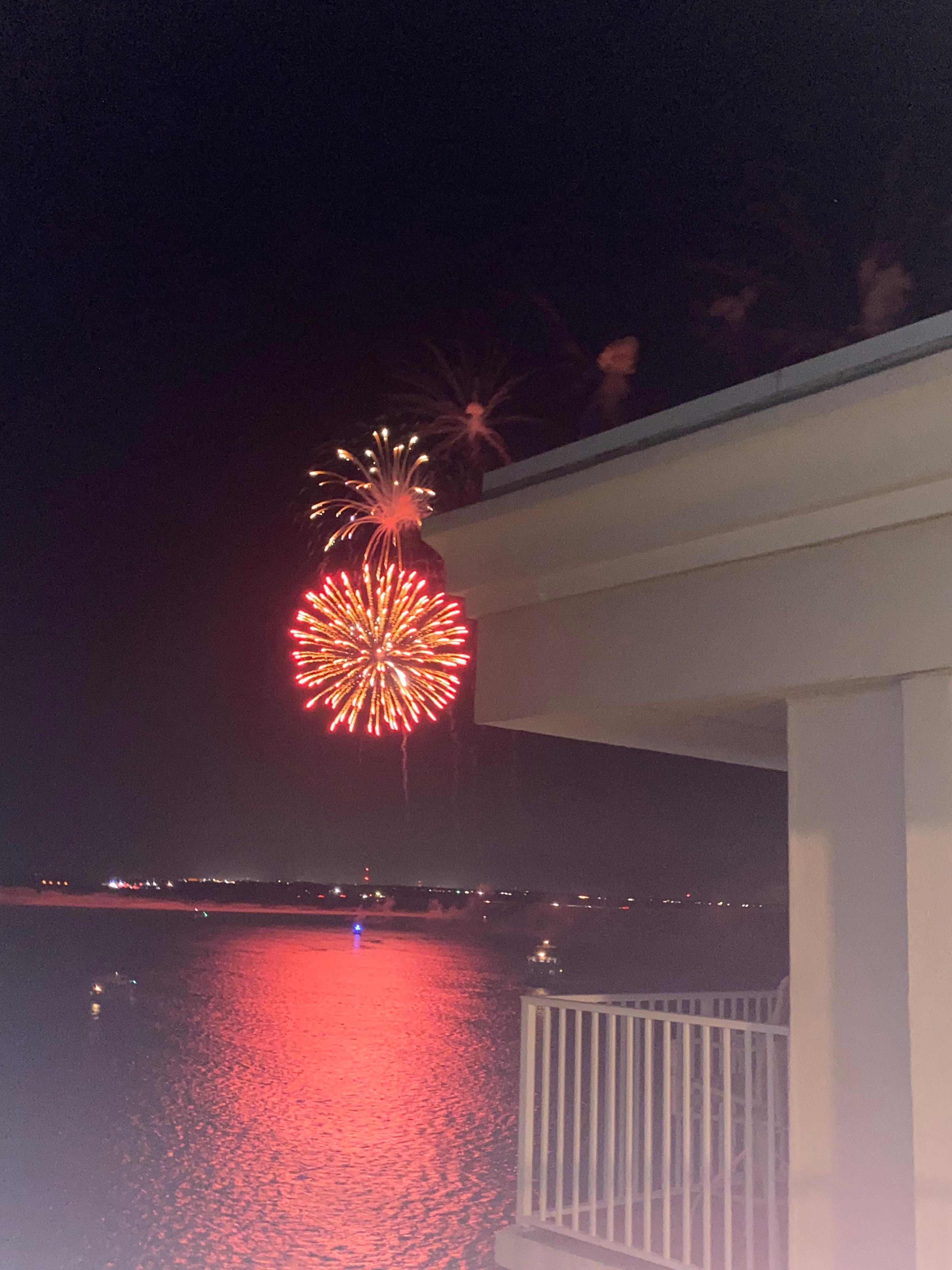 Fireworks Friday night