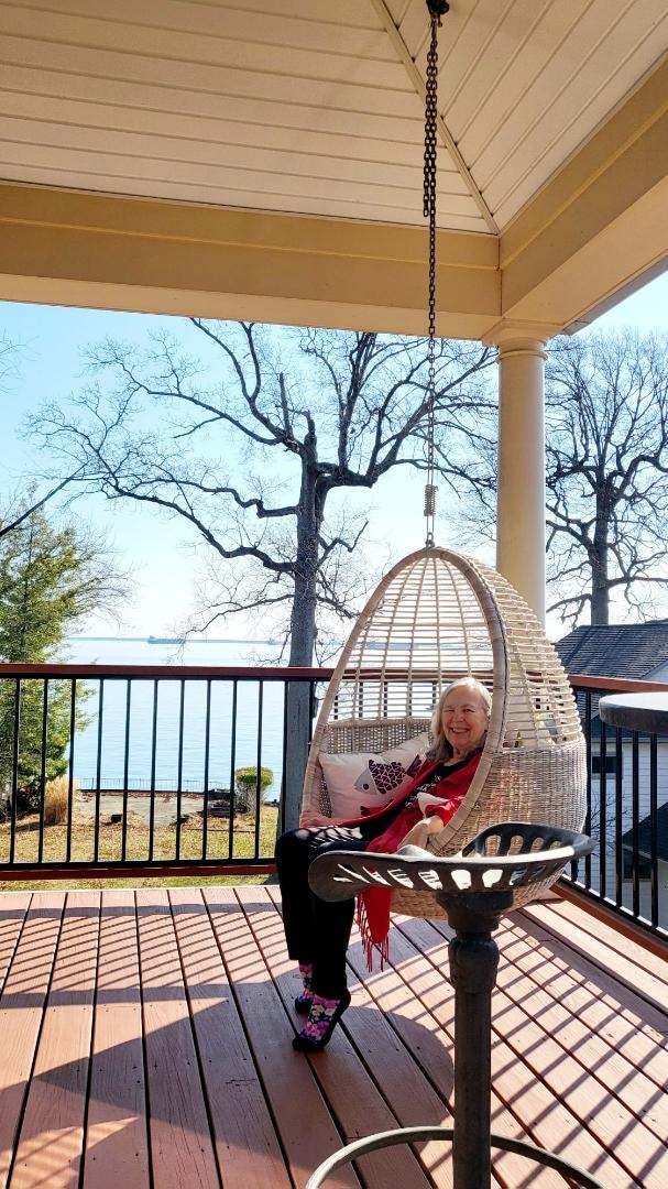 Balcony off master bedroom