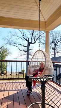Balcony off master bedroom