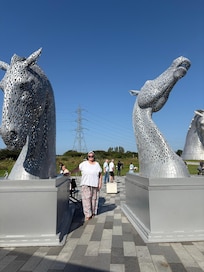 Been here plenty of times I love the Kelpies,