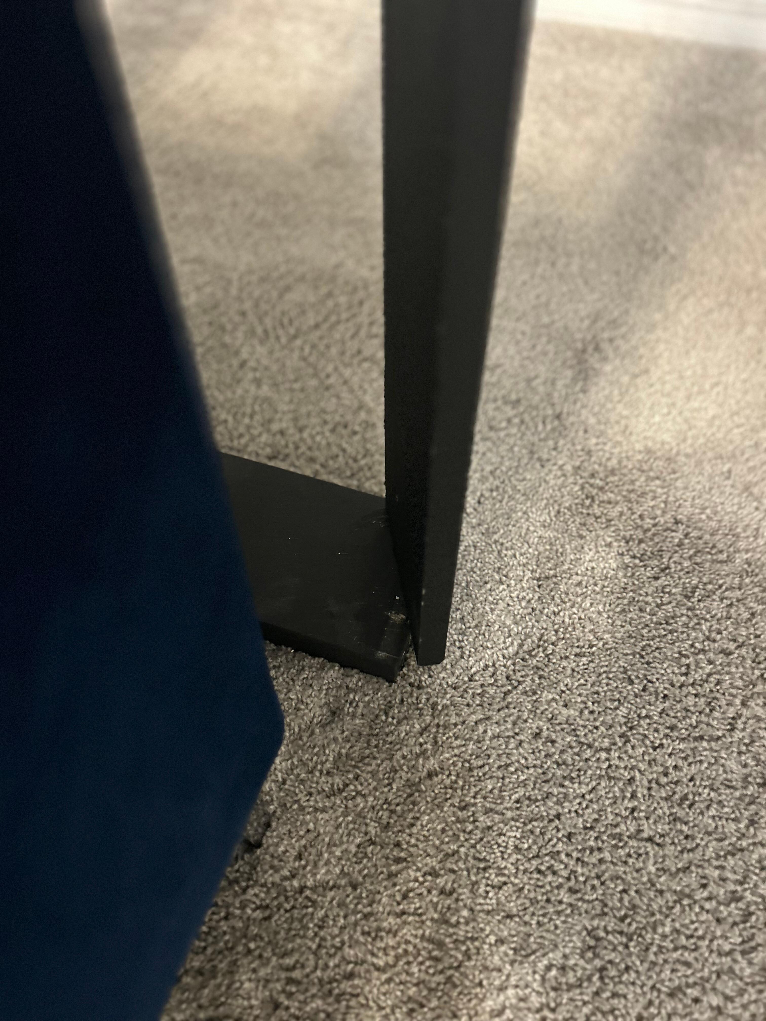 Broken wall board
