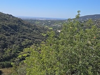 View from Villa down to Faro and ocean