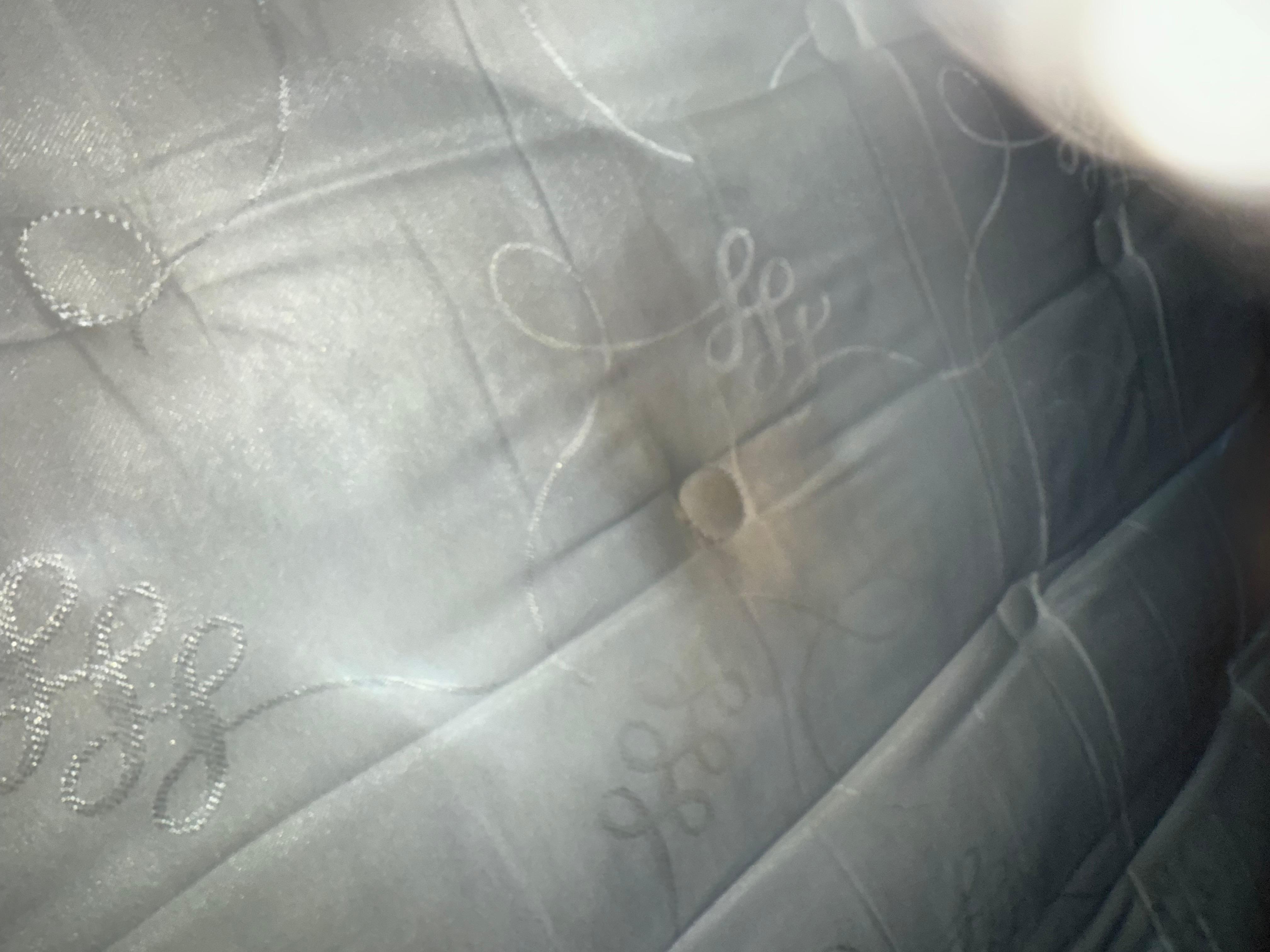 Badly stained mattress- Urine?