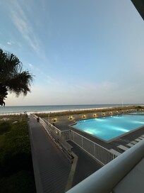 View from our room.