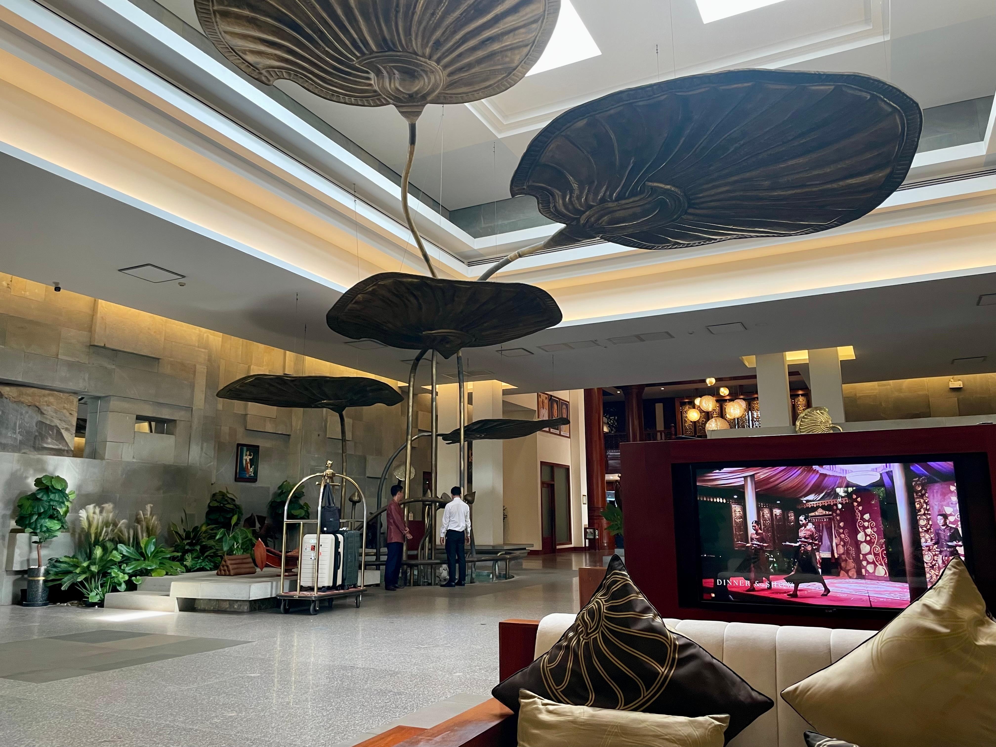 Spacious and gorgeous lobby areas.