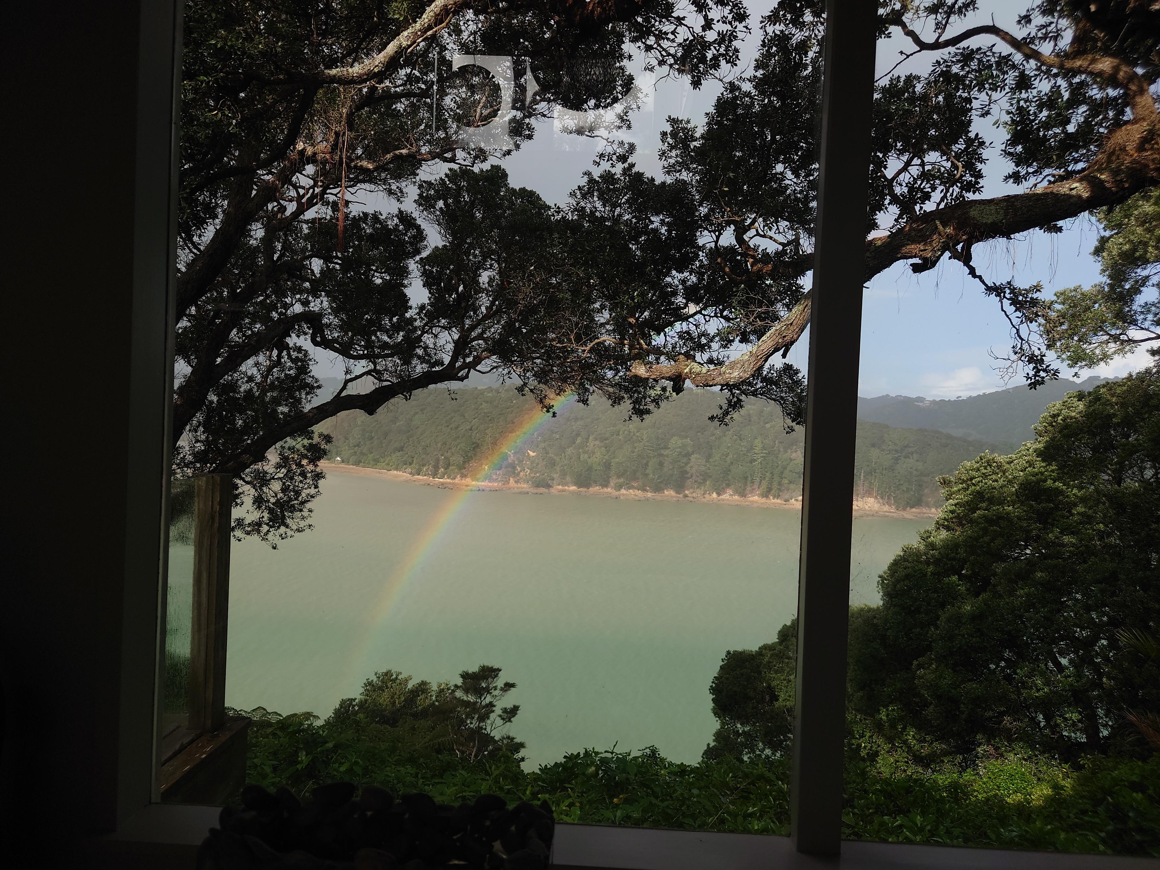 Rainbow over Anzac Bay taken from Bach 52