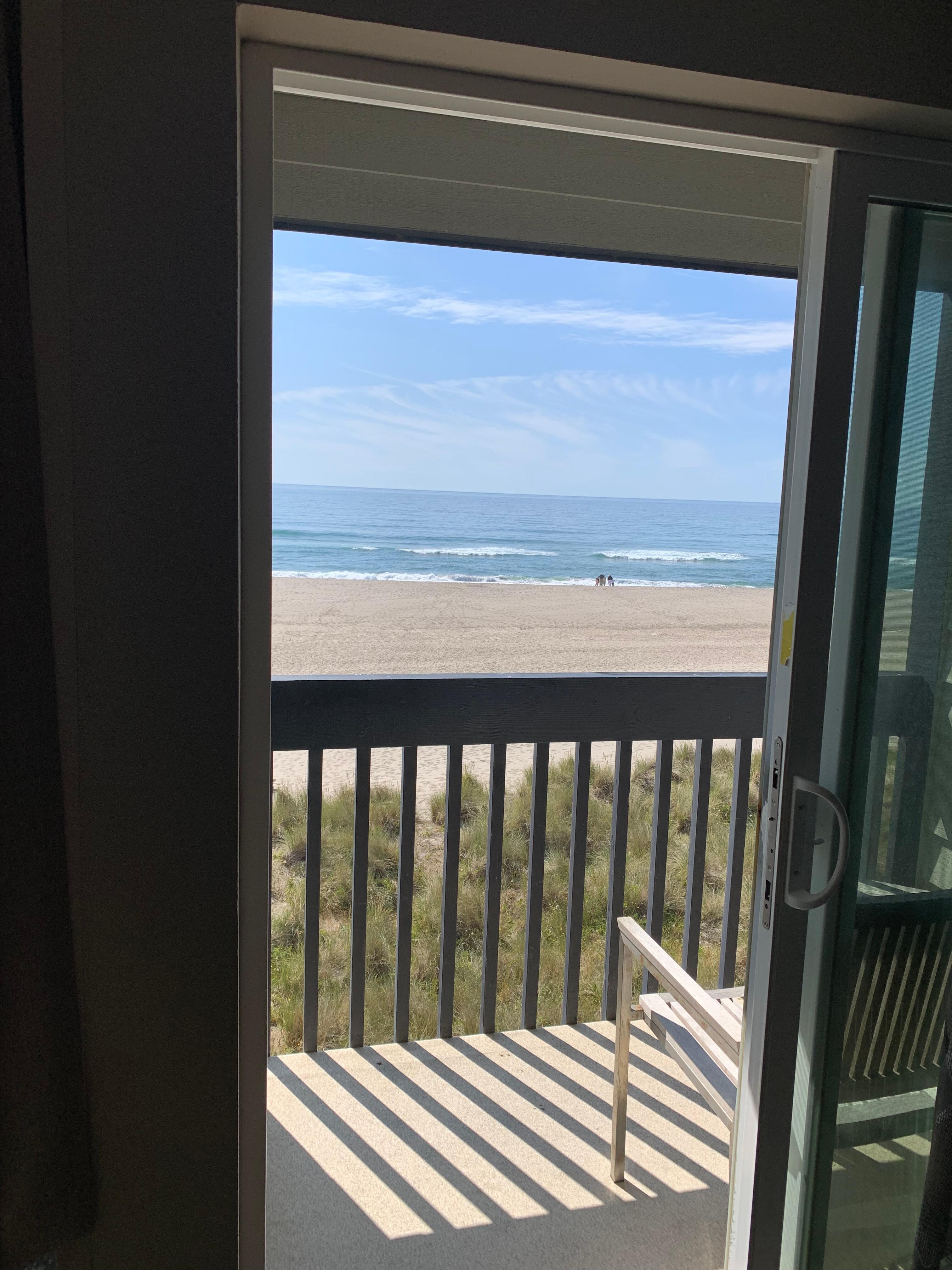 View from our balcony 