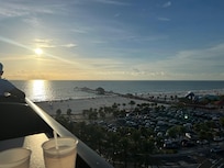 Rooftop bar & grill view