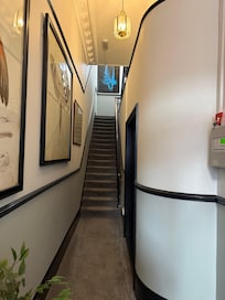 The stairs are not to be sneered at!