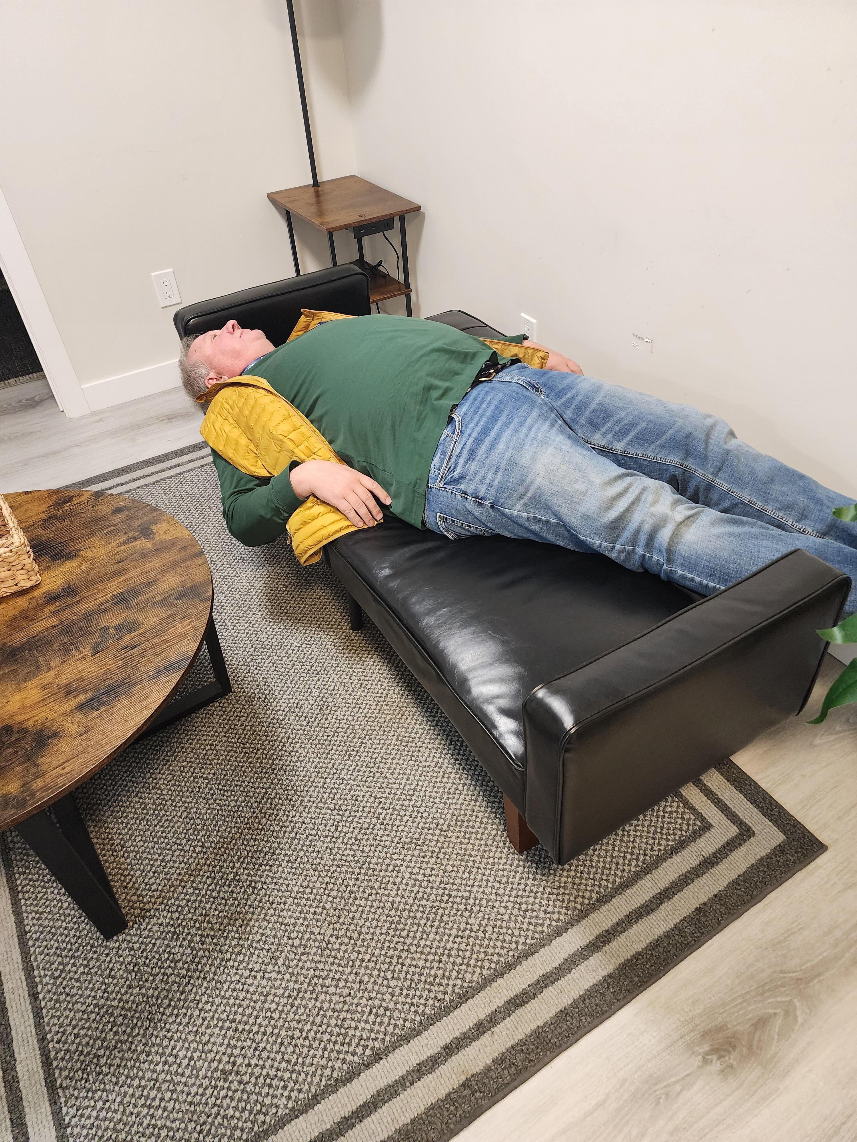 This was described as a single sofa bed. No bedding for it either.

No refund for falsely advertising the sofa bed.