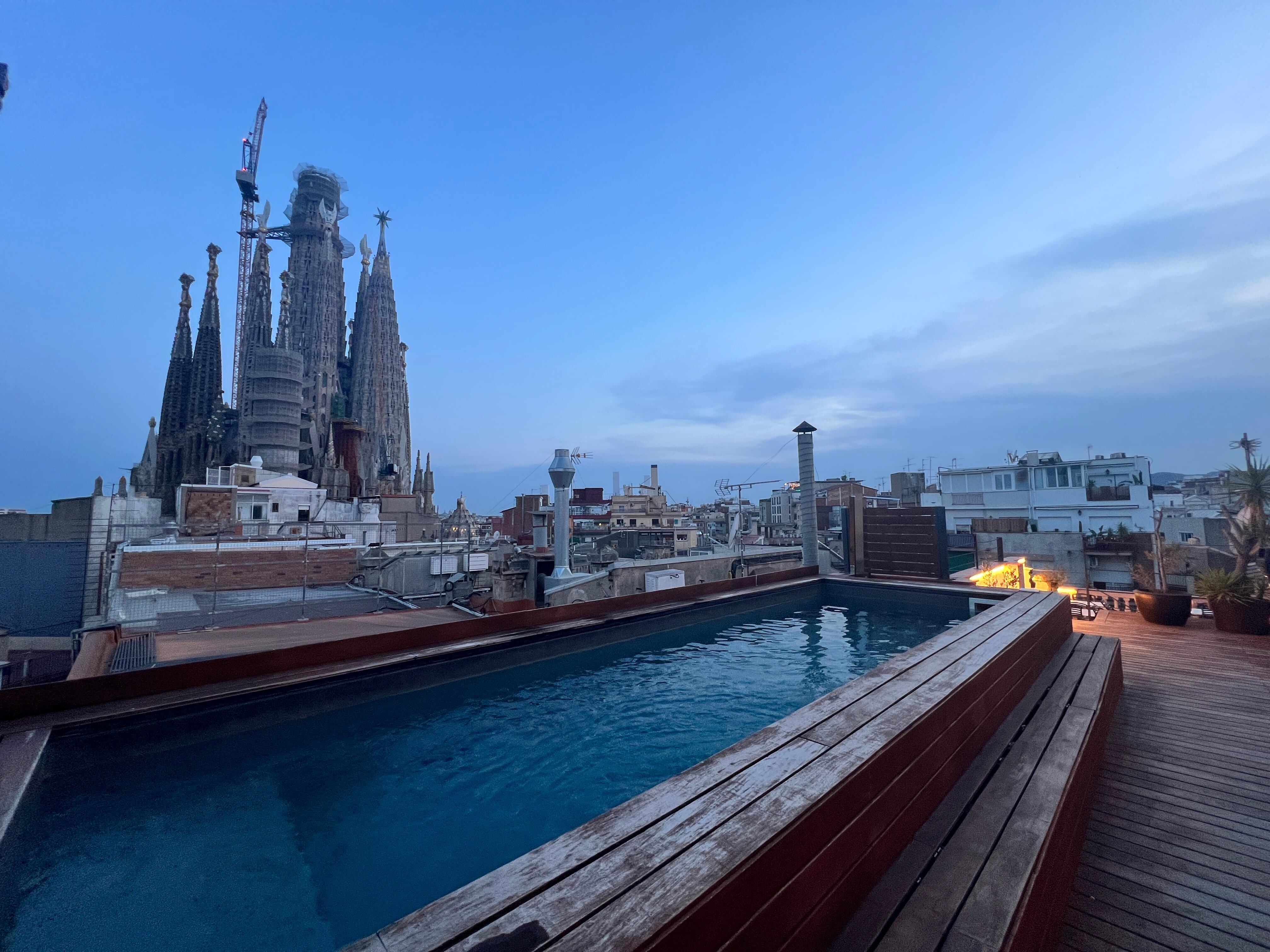 Rooftop view