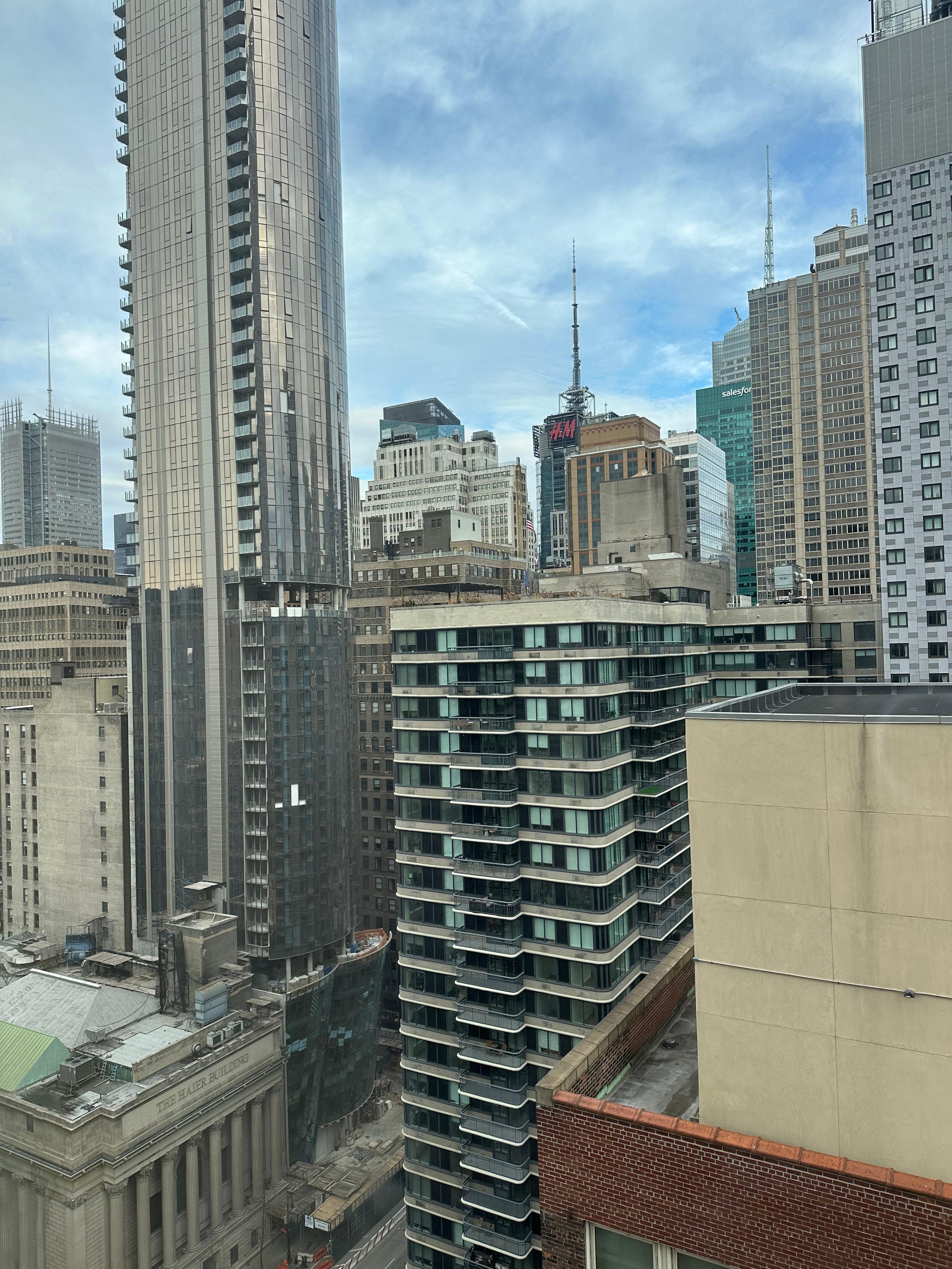 View from our room 25th floor.